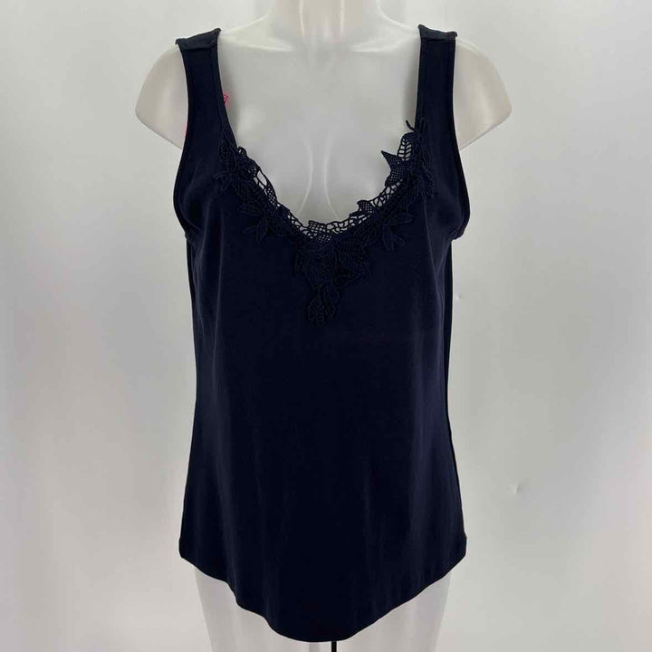 Size L Chico's Navy Shirt