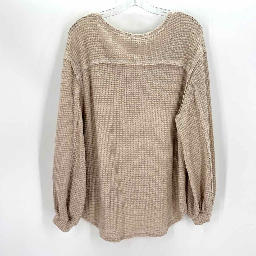 Size L Tan Shirt