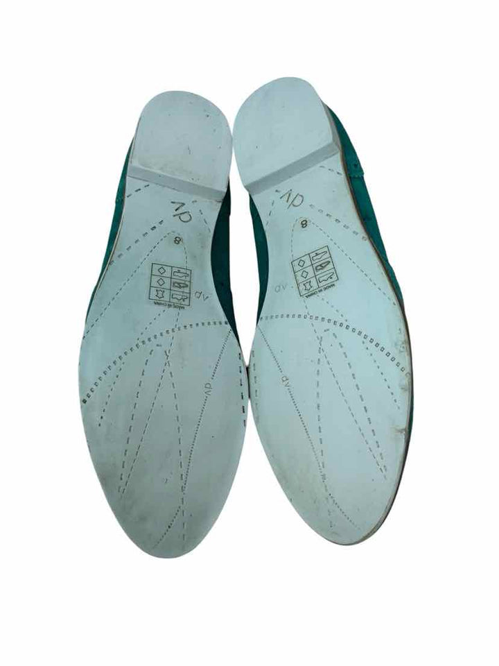 Shoe Size 8 Dolce Vita Green Suede Loafers