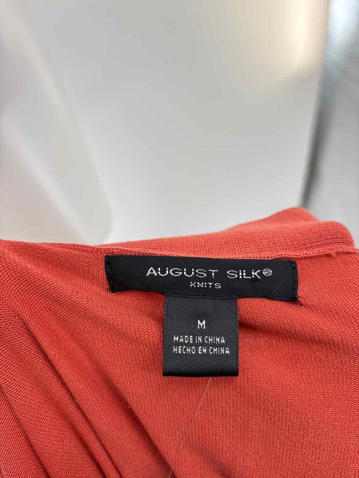 Size M Orange Cardigan