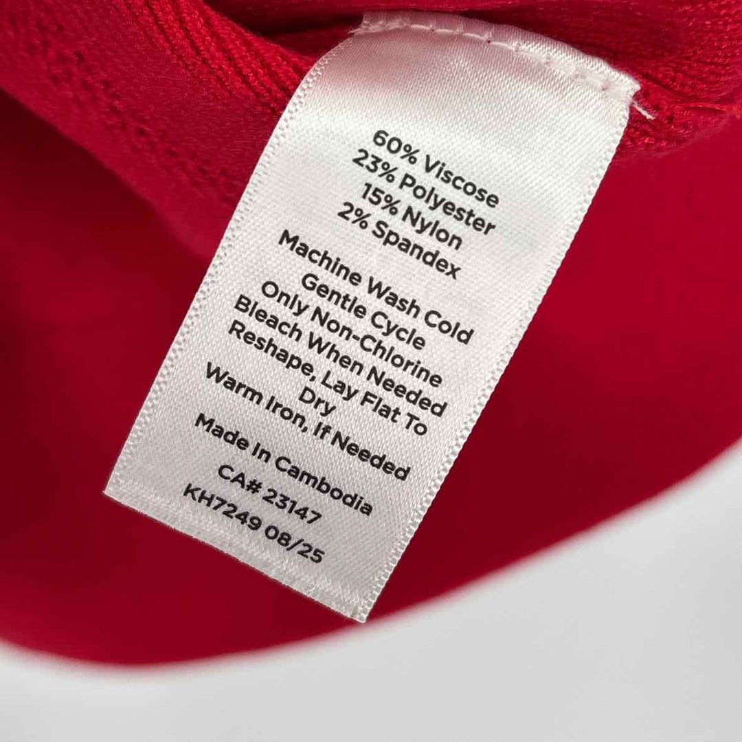 Size XL Talbots Red Knit Shirt