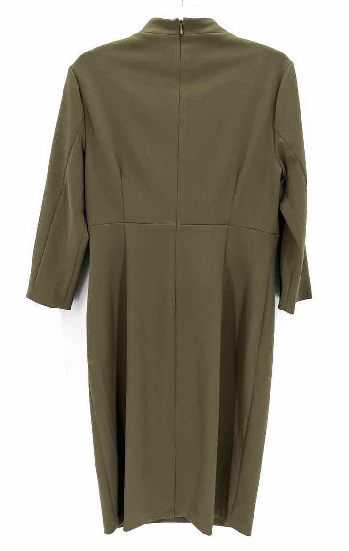 Size 14 Calvin Klein Olive Dress