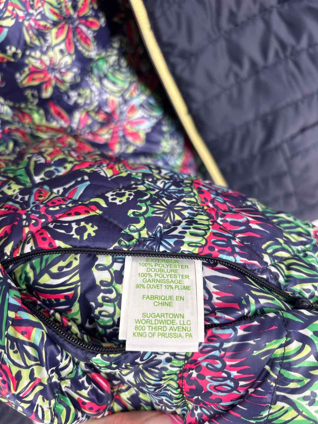 Size M Lilly Pulitzer Navy Jacket