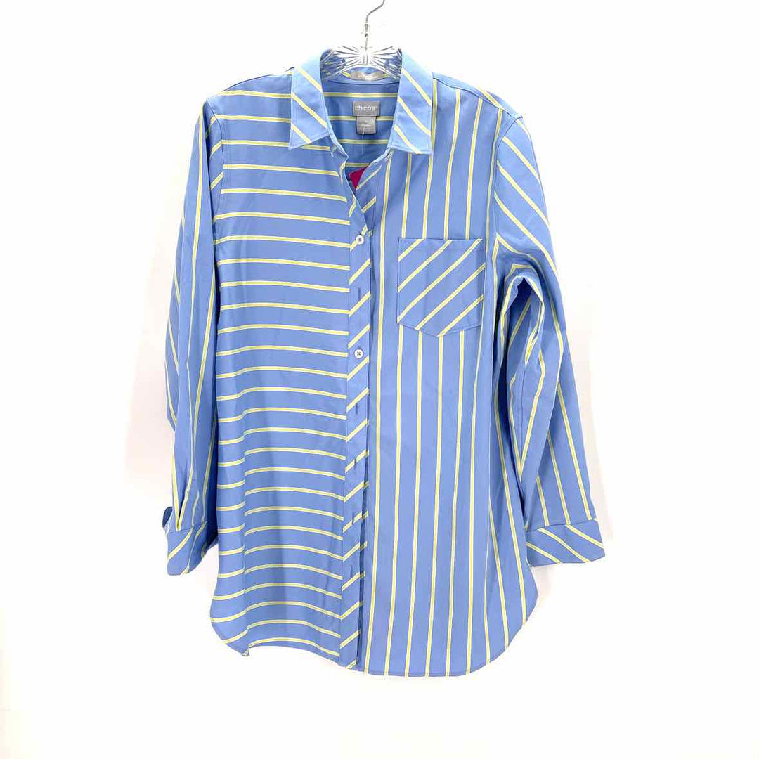 Size M Chico's Blue Shirt