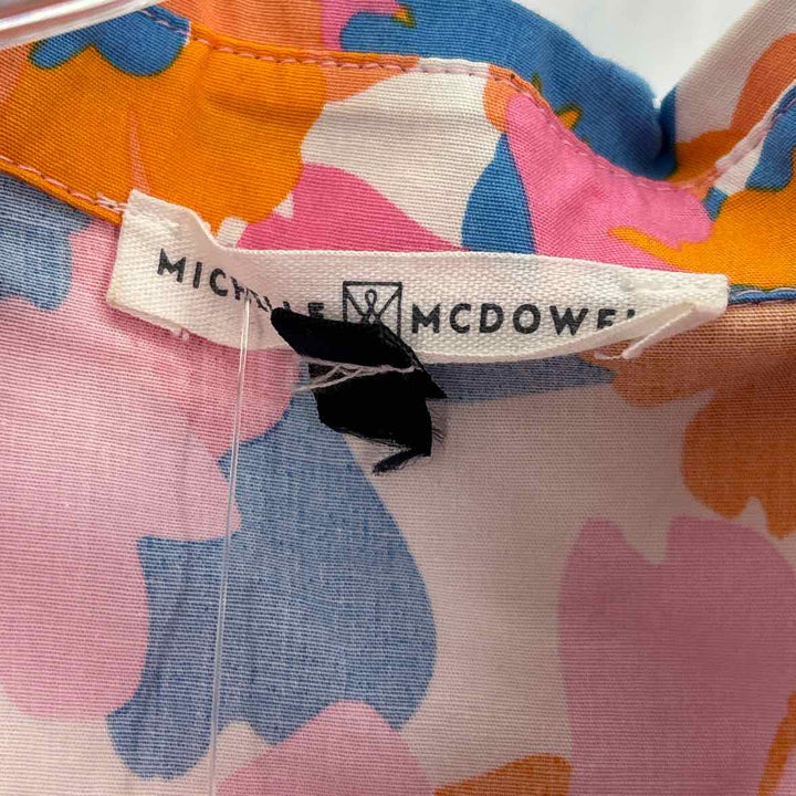 Size S MICHELLE MCDOWELL Multi-Color Dress