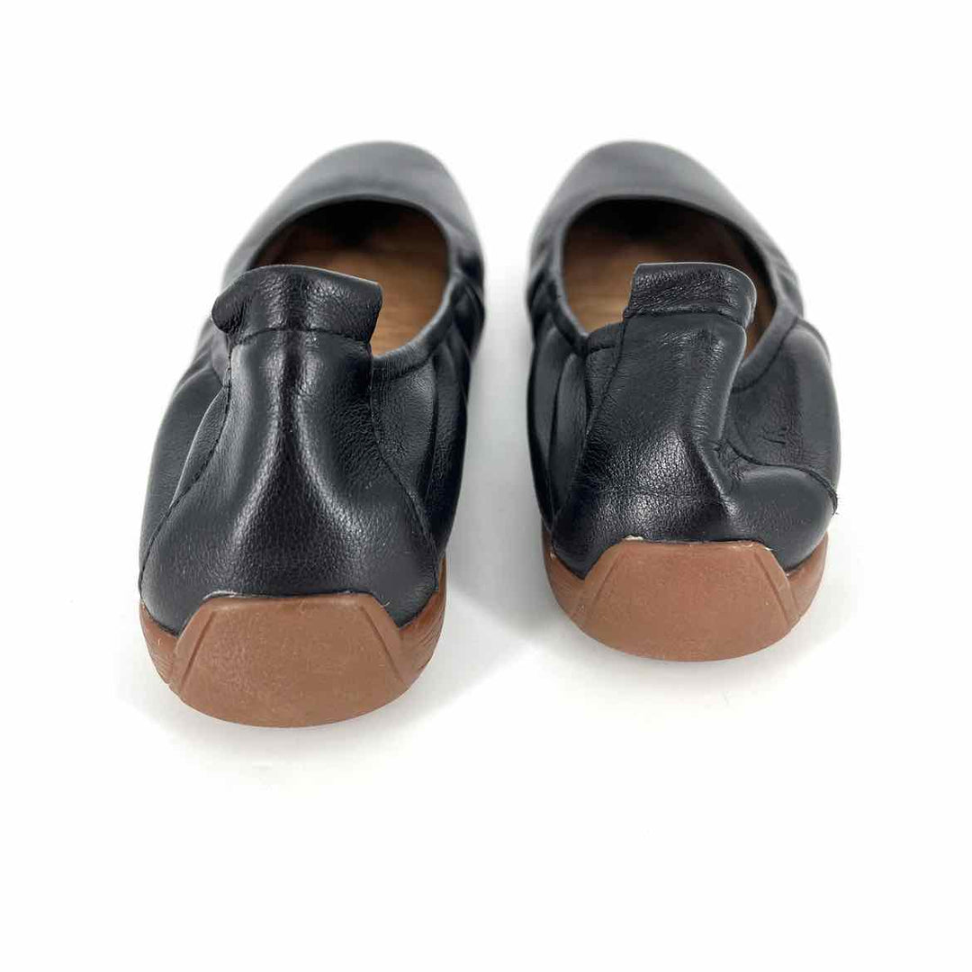 Shoe Size 38 JOSEF SEIBEL Black Leather Flats