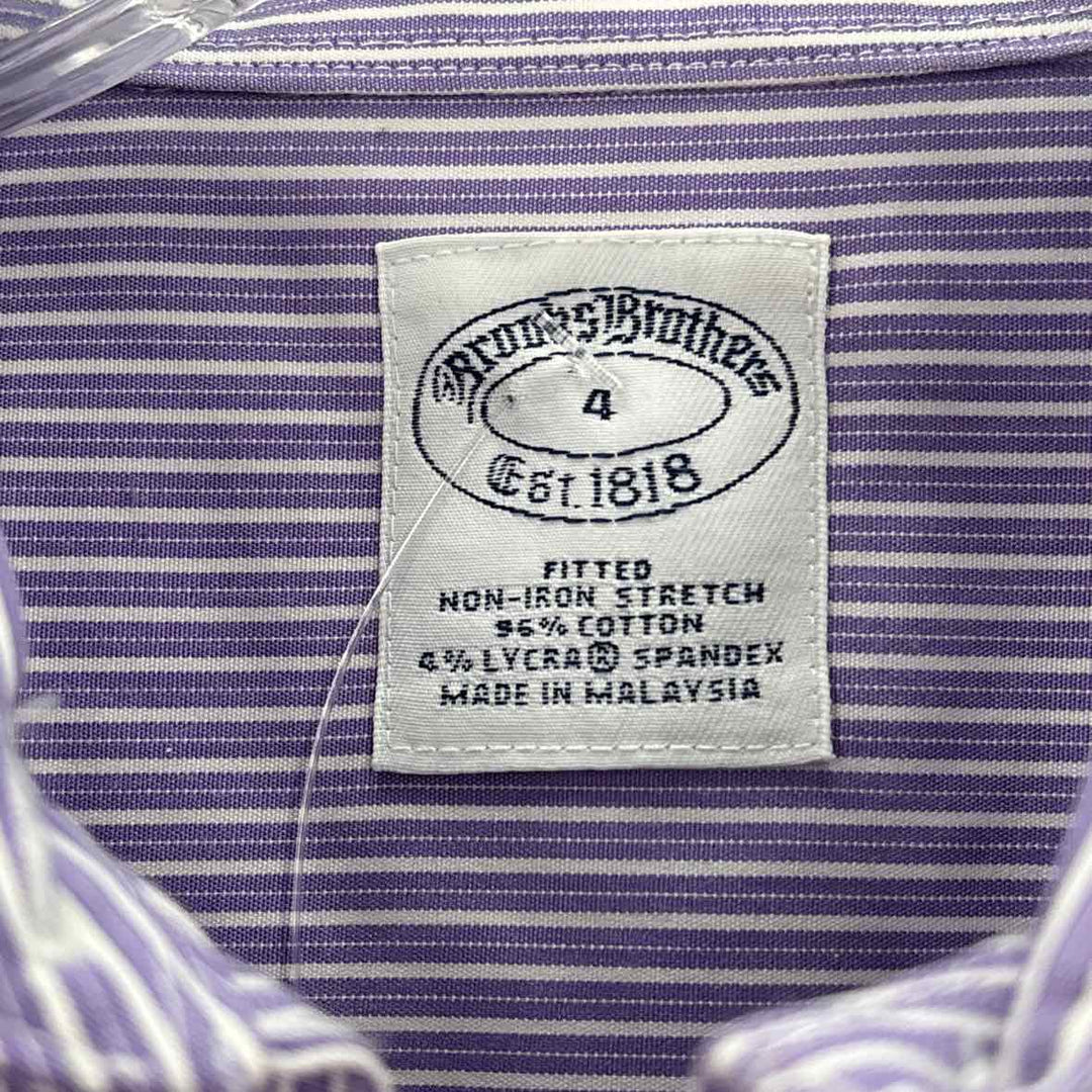 Size 4 Brooks Brothers Purple Shirt