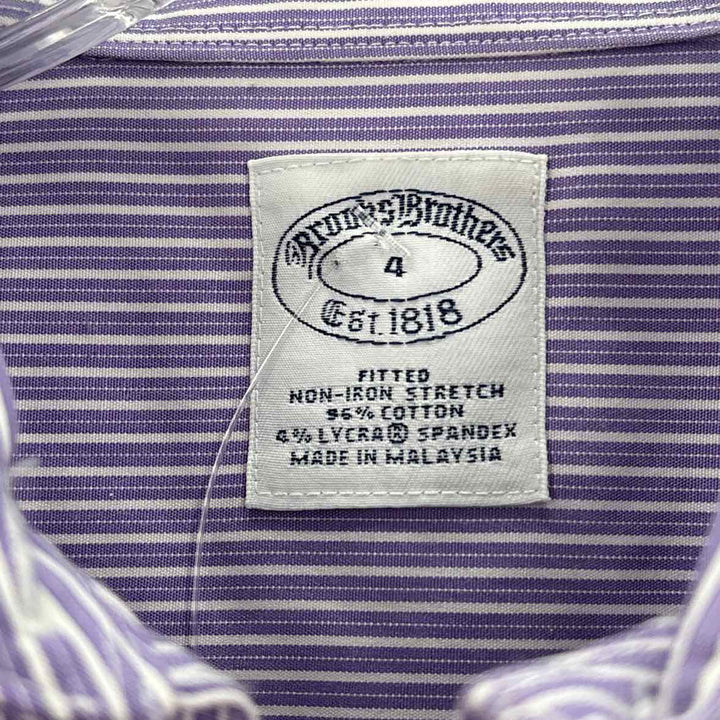 Size 4 Brooks Brothers Purple Shirt