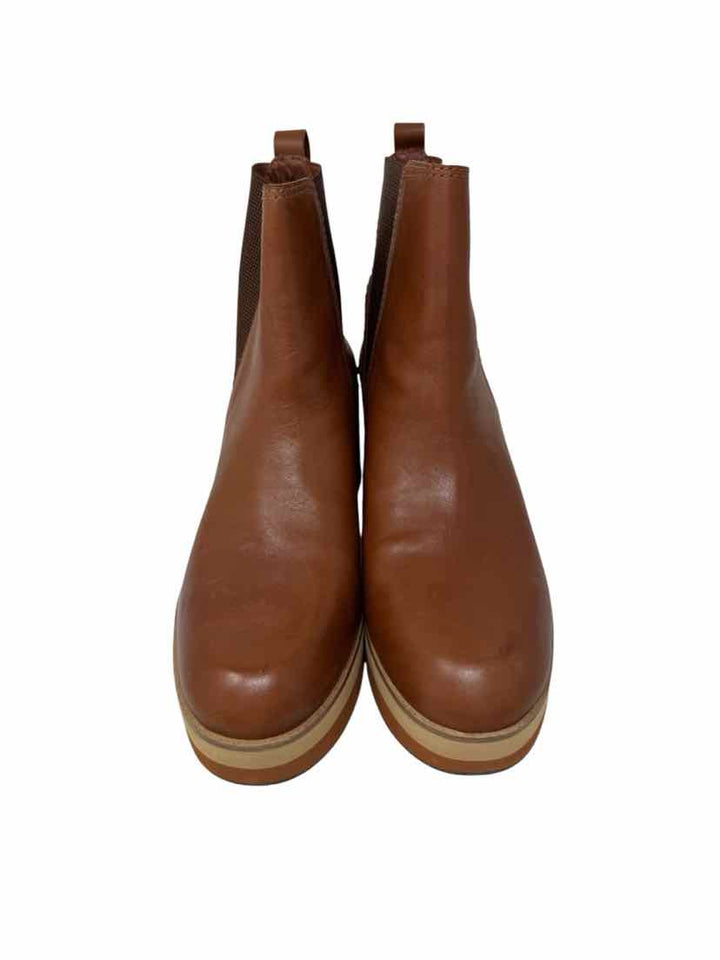 Shoe Size 8.5 Bernardo Brown Leather Boots
