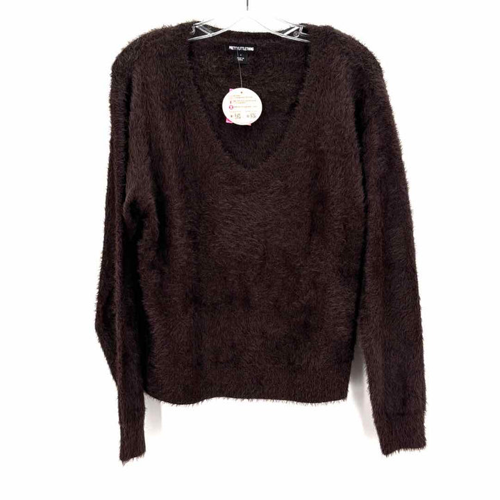 Size S Pretty Little Thing Brown Sweater