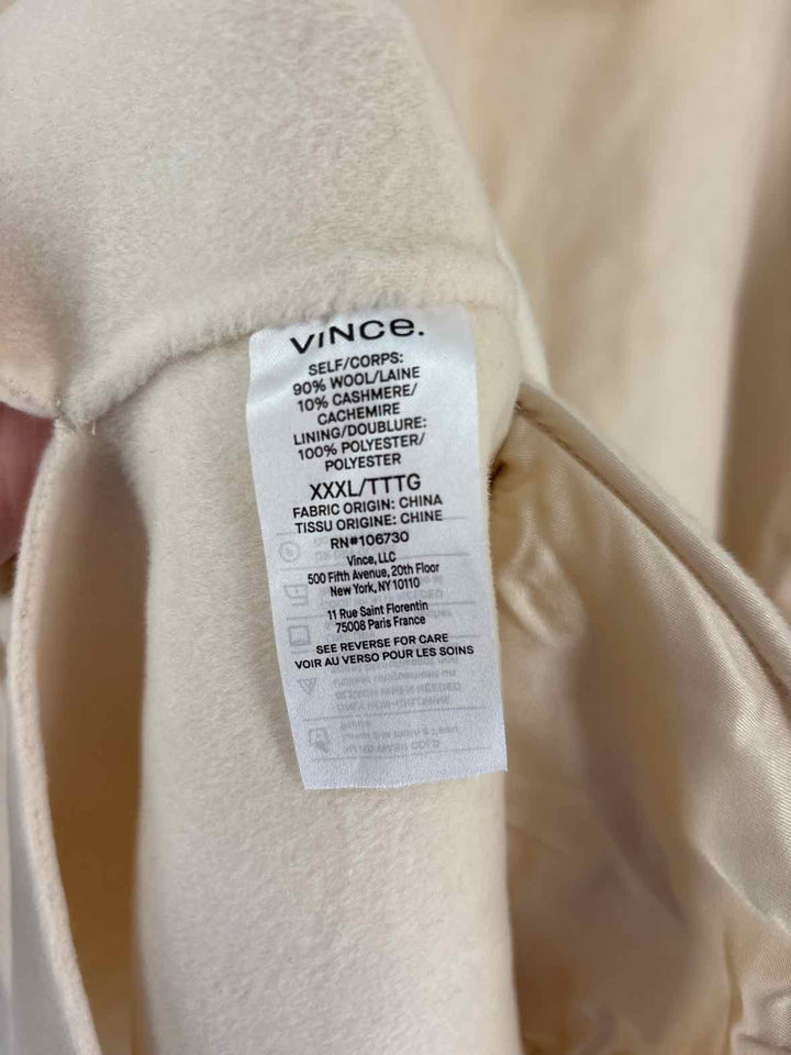 Size XXXL VINCE Beige Jacket
