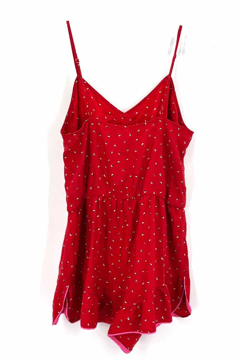 Size M VICTORIA SECRET Red Romper