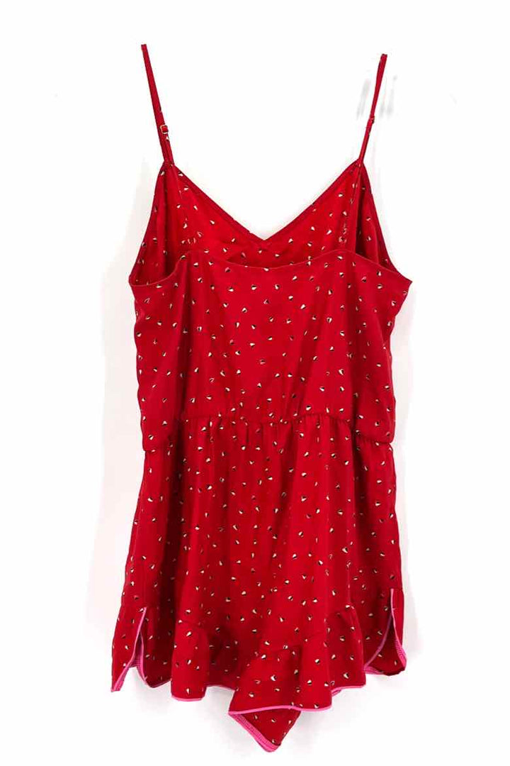 Size M VICTORIA SECRET Red Romper
