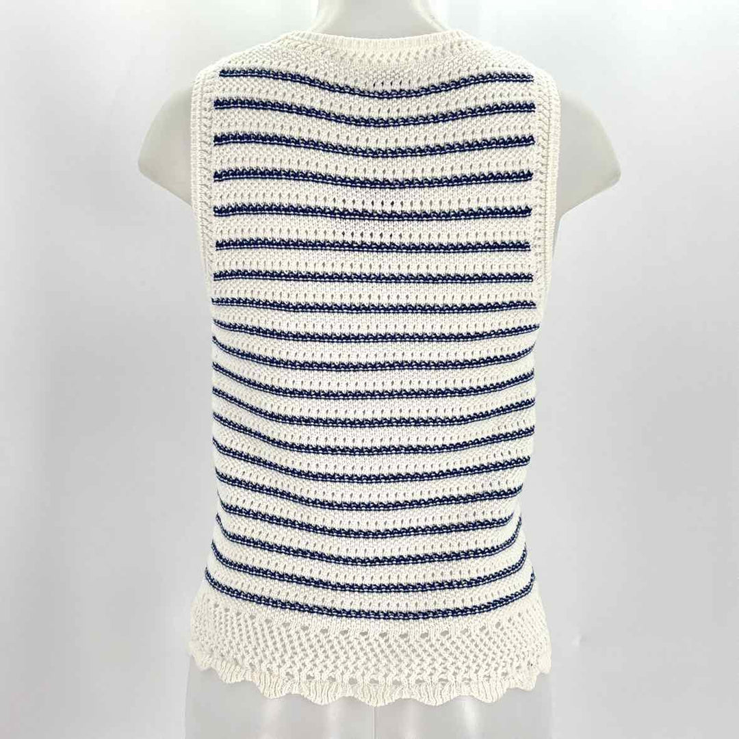 Size S J Crew White Sweater