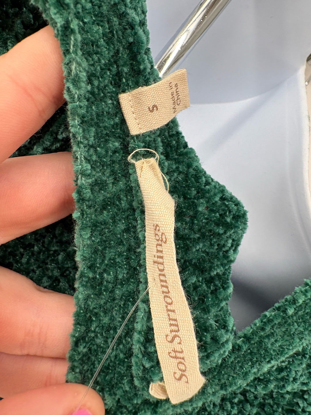 Size M SOFT SURROUNDINGS Green Dress