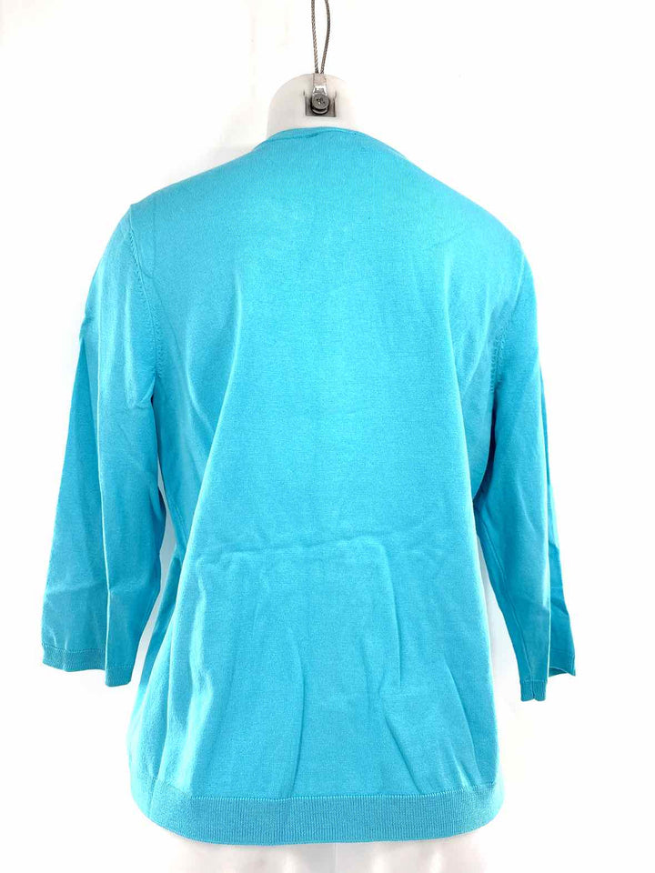 Size XL Talbots Blue Sweater