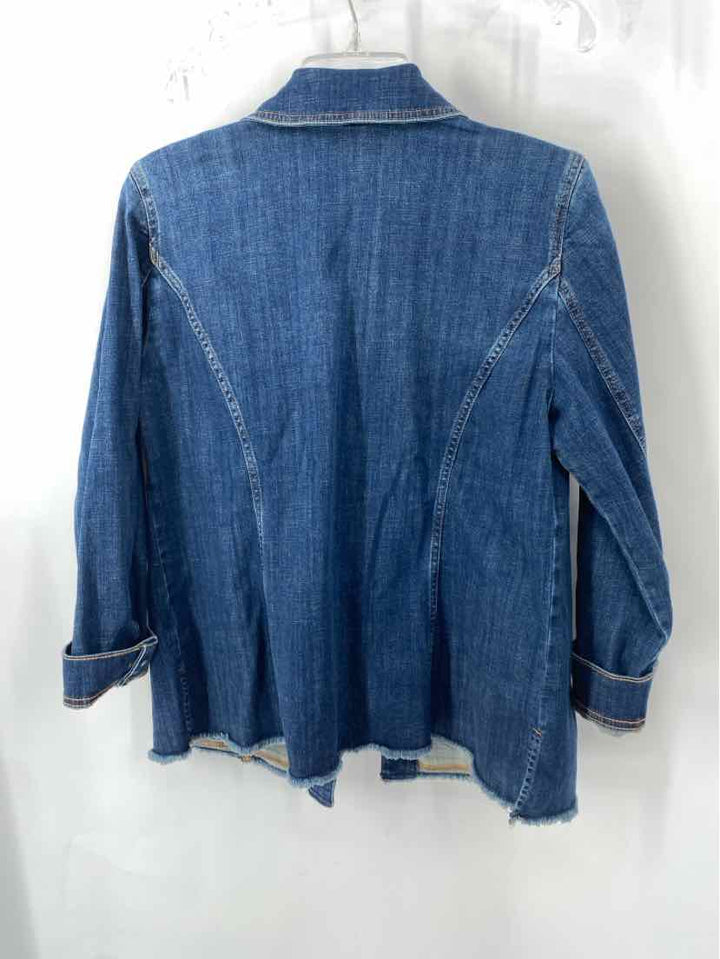 Size 12 Chico's Denim Jacket