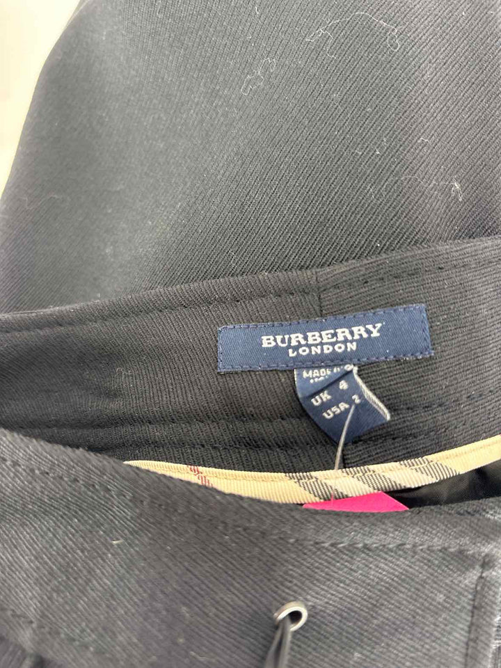 Size 2 Burberry Black Luxury - Pants
