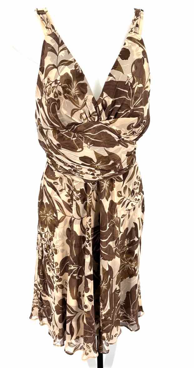Size M DONNA RICO Brown Dress