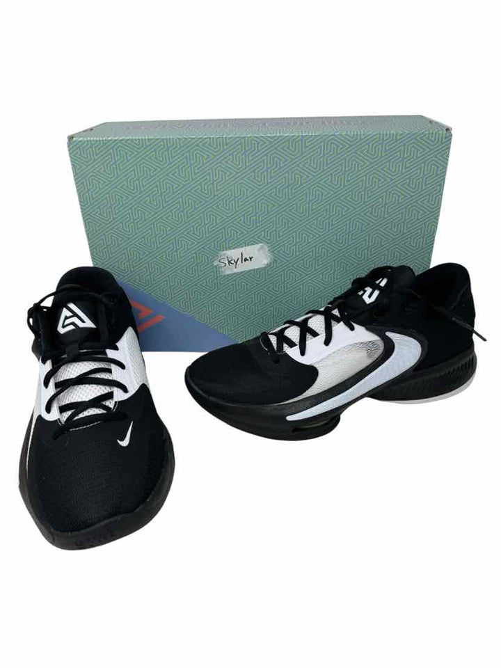Shoe Size 40.5 Nike Black Leather Sneakers