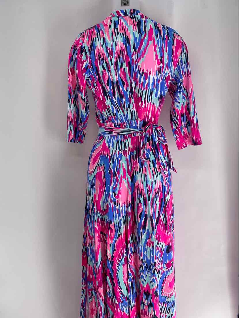 Size L Lilly Pulitzer Multi-Color Dress