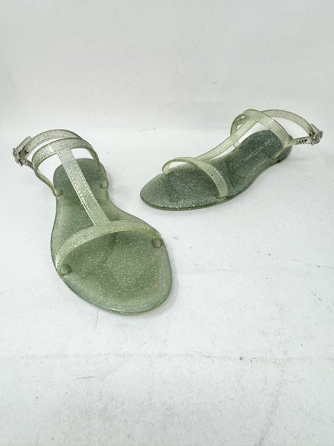 Shoe Size 10 Stuart Weitzman Gray Sandals