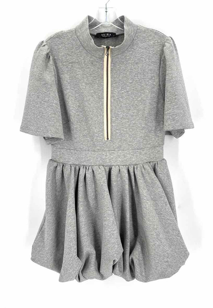 Size XL AKIRA Gray Knit Dress