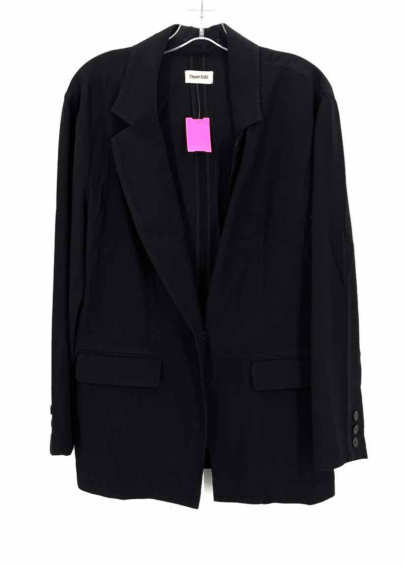 Size M OPEN EDIT Black Blazer