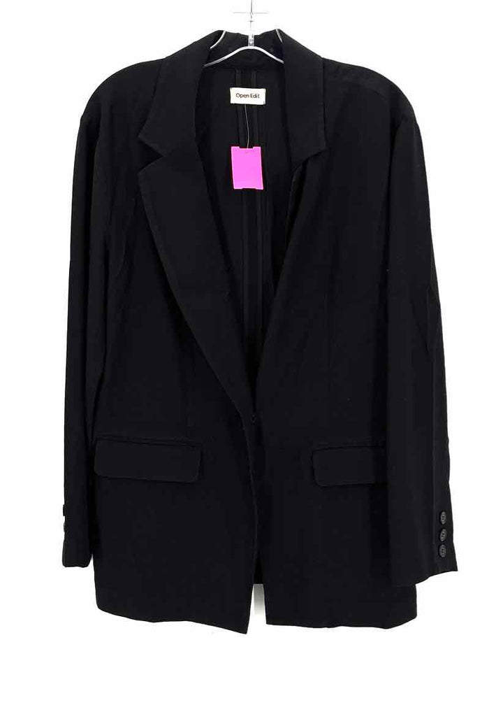 Size M OPEN EDIT Black Blazer