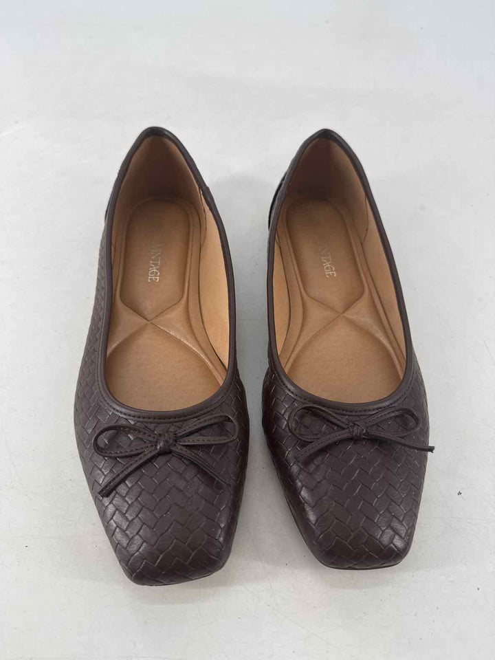 Shoe Size 11 CROWN VINTAGE Brown Flats
