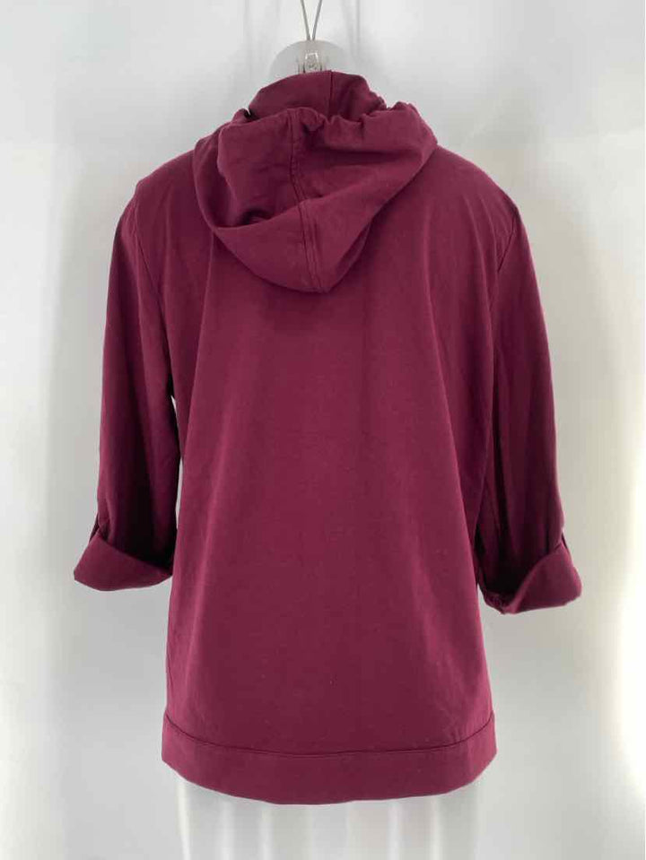 Size 12 Chico's Wine Shirt