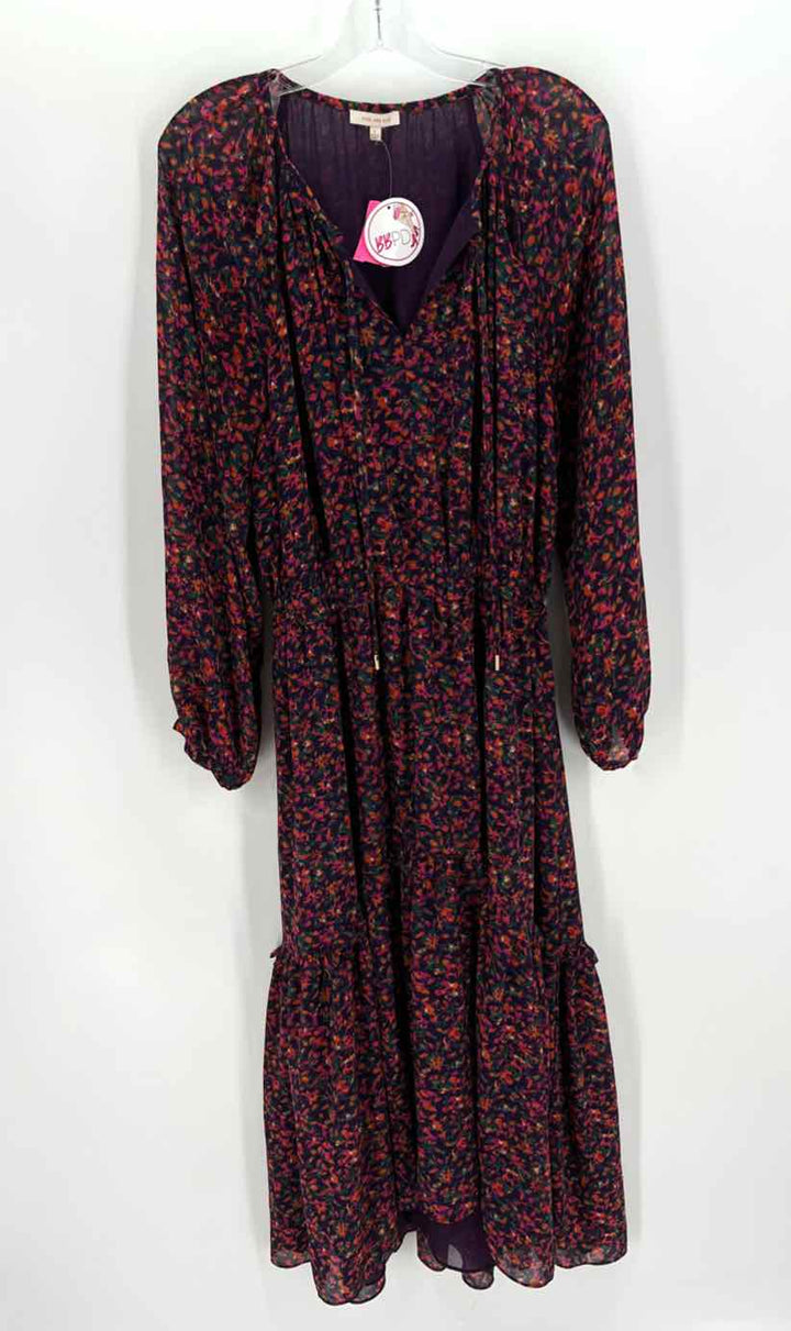 Size L SKIES ARE BLUE Multi-Color Dress