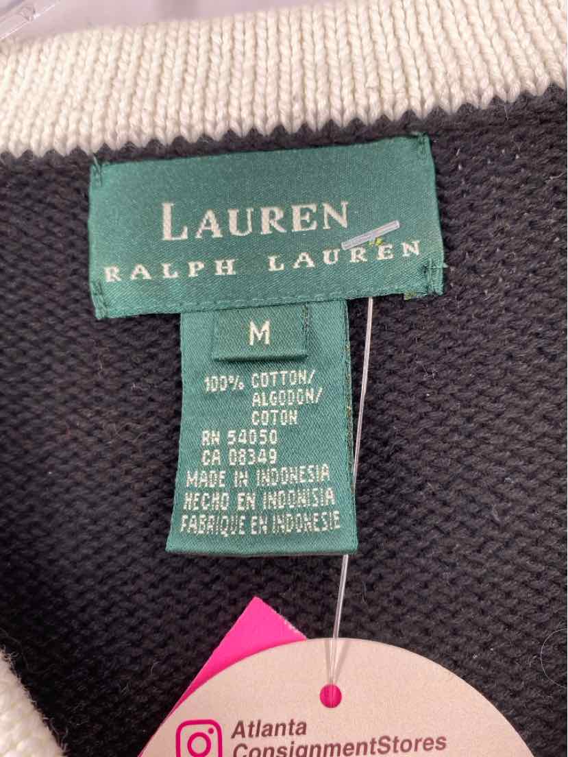 Size M RALPH LAUREN Black Sweater