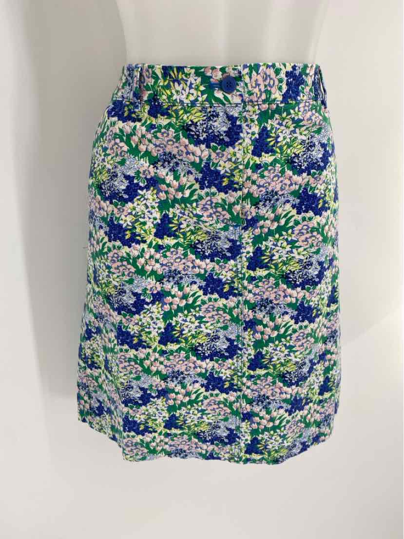 Size 12 Talbots Blue Skirt