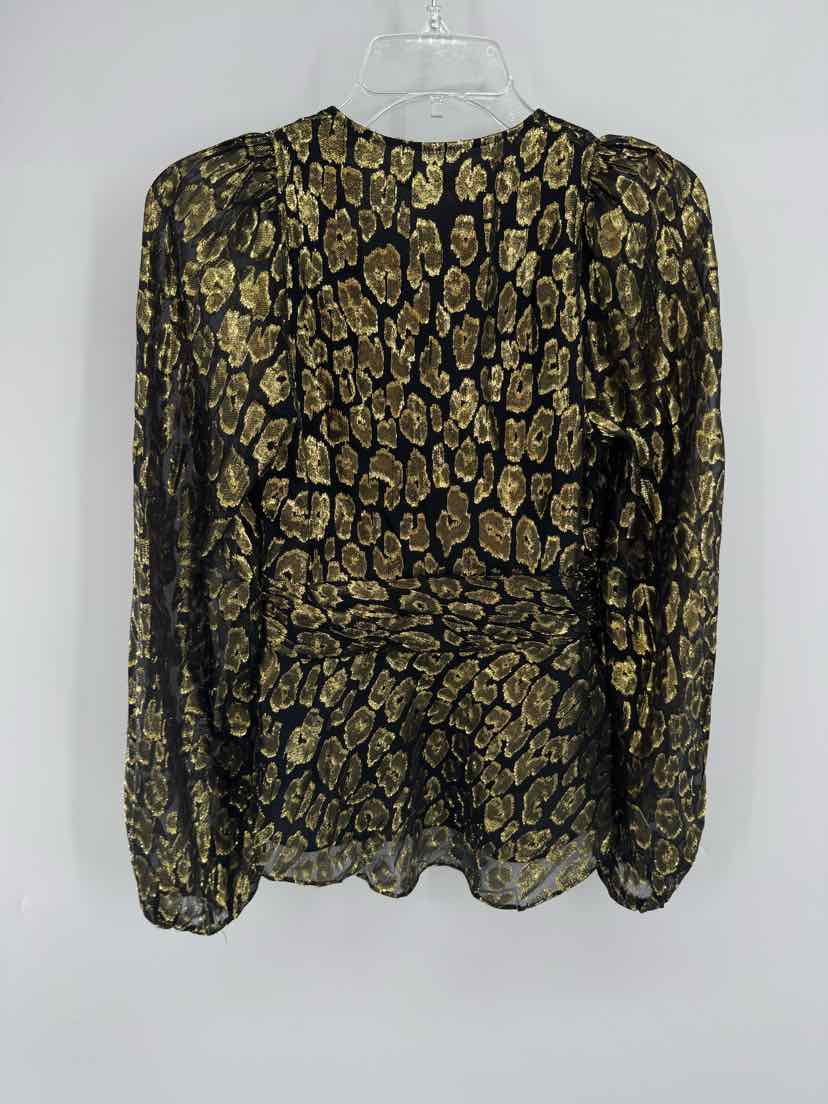 Size 2 ALC Gold Shirt