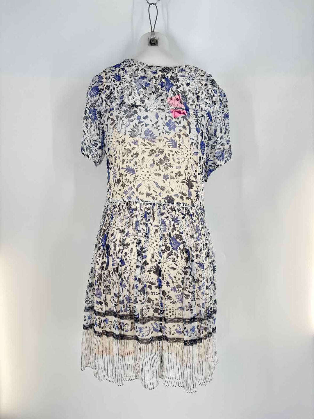 Size 10 MAEVE Blue Print Dress