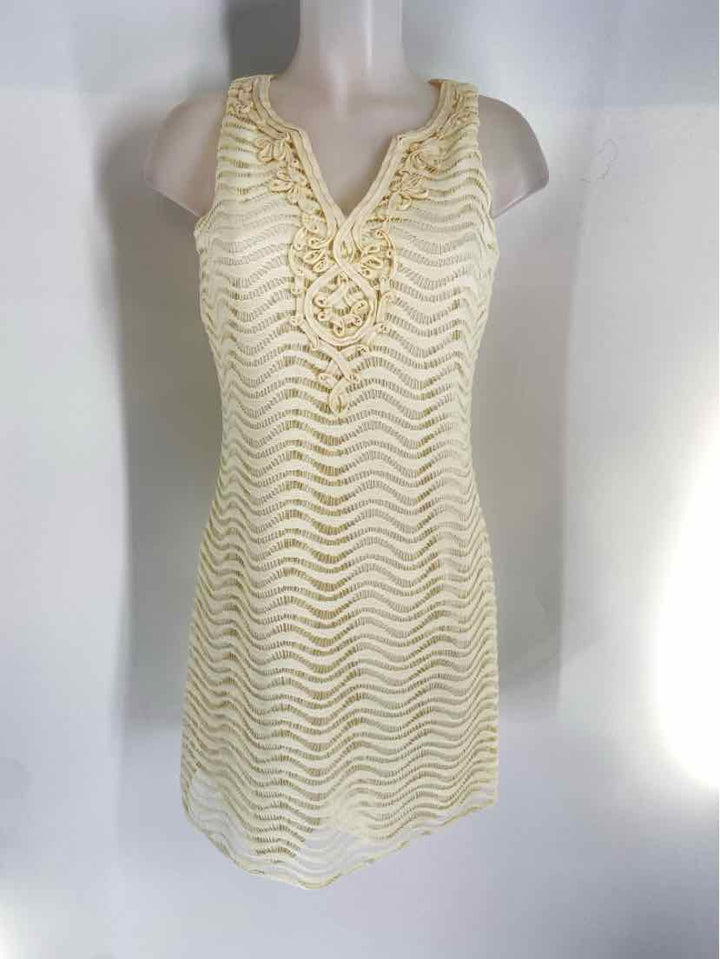 Size 2 Lilly Pulitzer Cream Dress