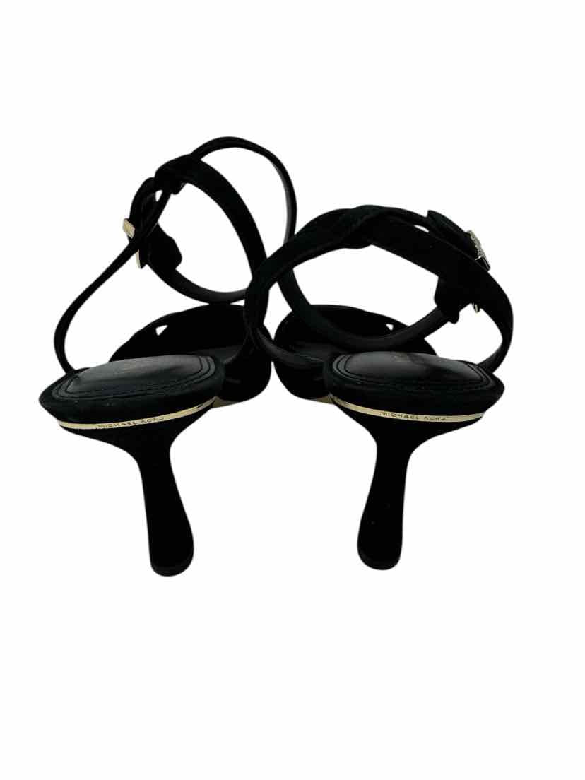 Shoe Size 10 Michael Kors Black Suede Pumps