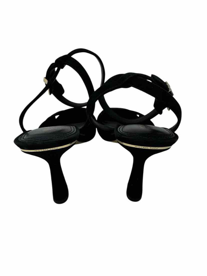 Shoe Size 10 Michael Kors Black Suede Pumps
