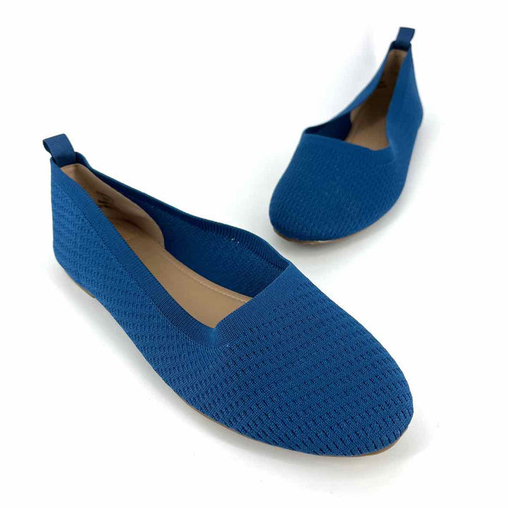 Shoe Size 10 Blue Flats