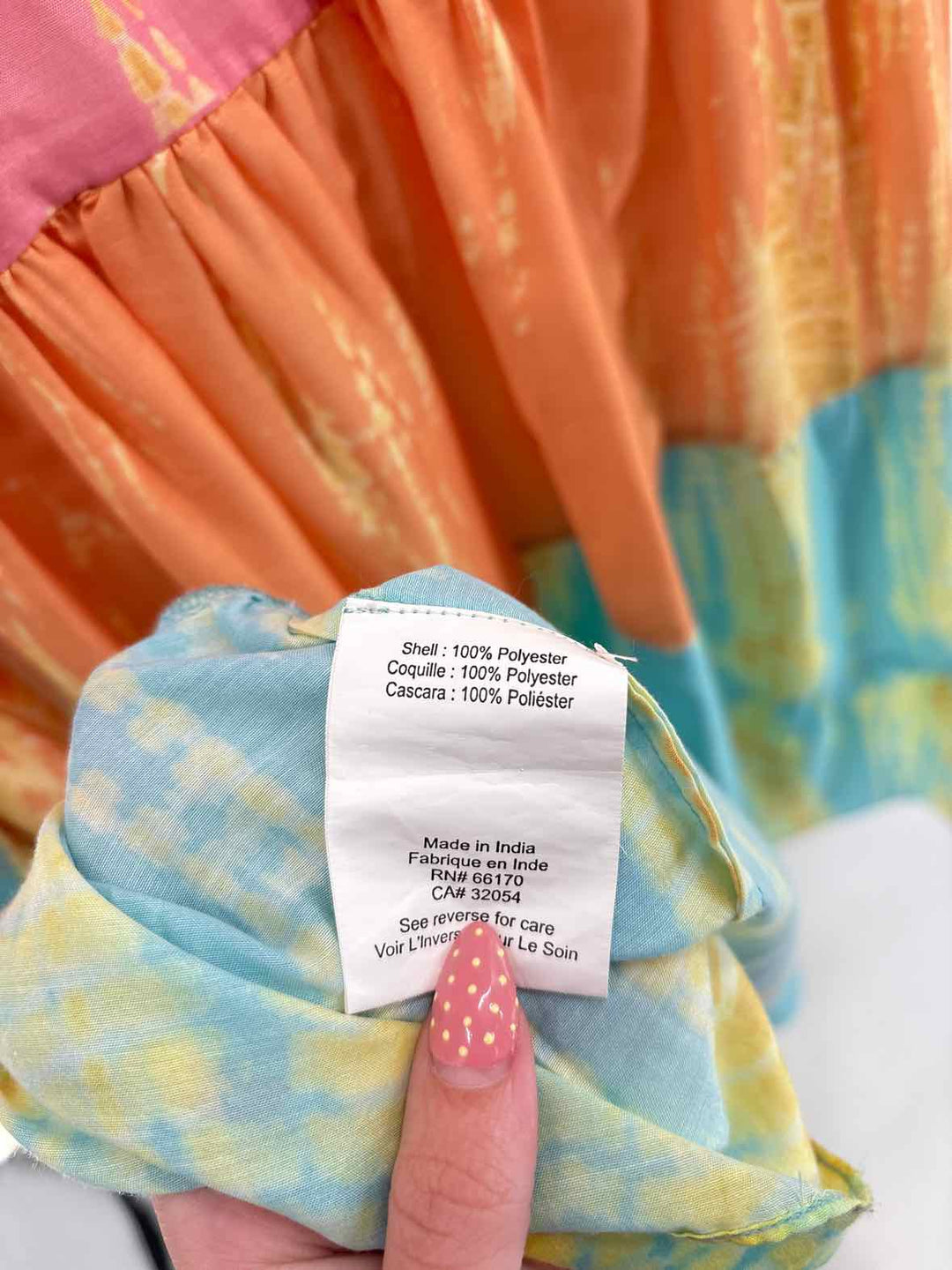 Size XL Multi-Color Dress