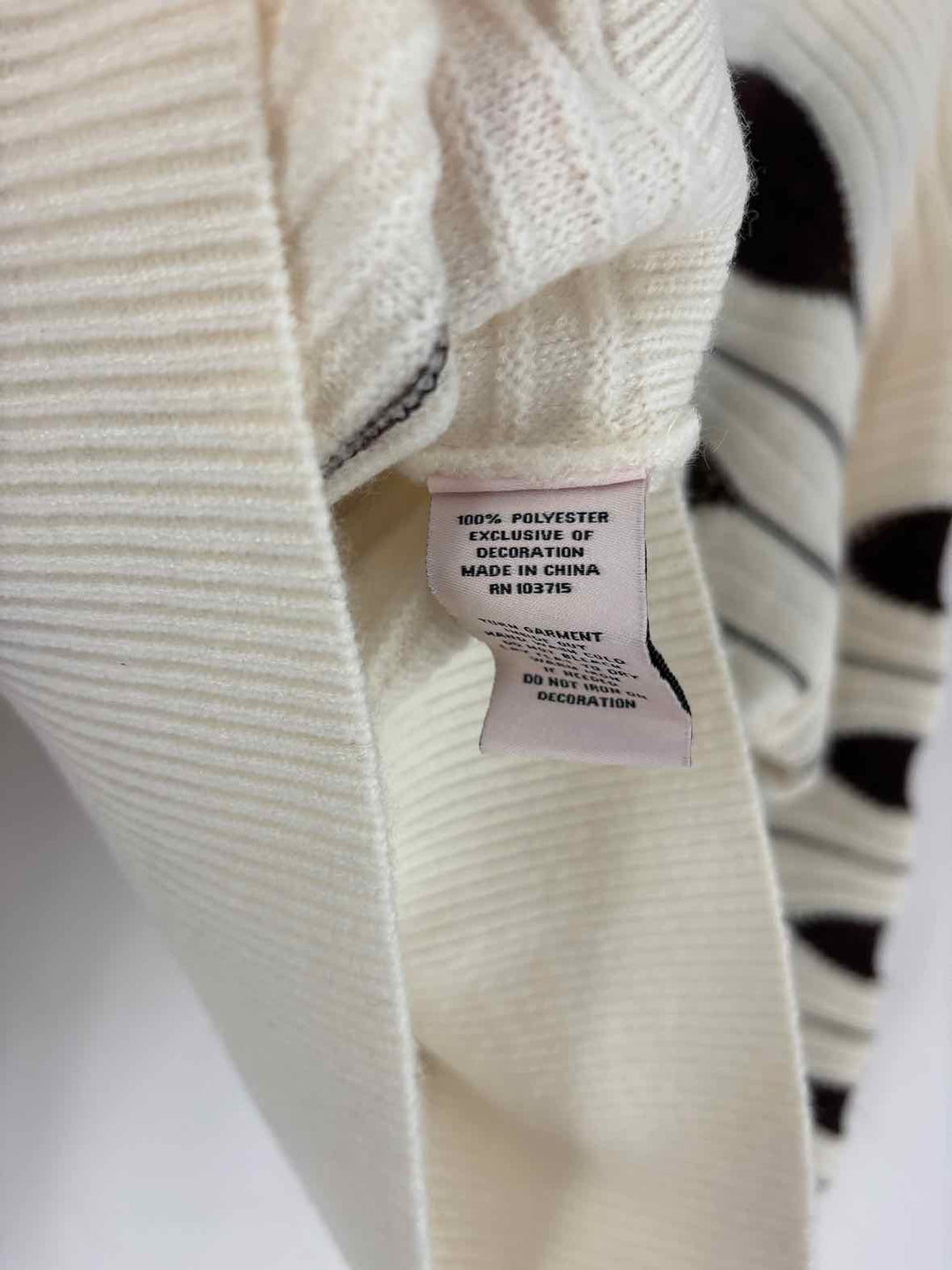 Size L NANETTE LEPORE Cream Sweater