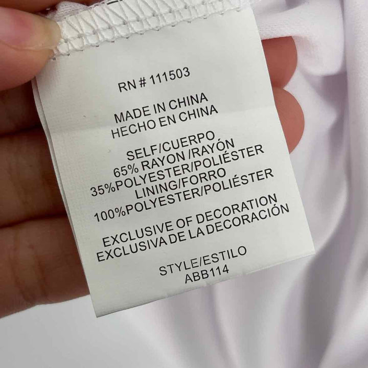 Size XL White Dress