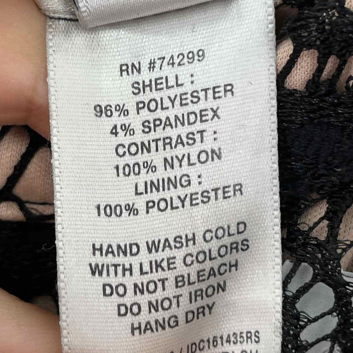 Size L Black Lace Dress