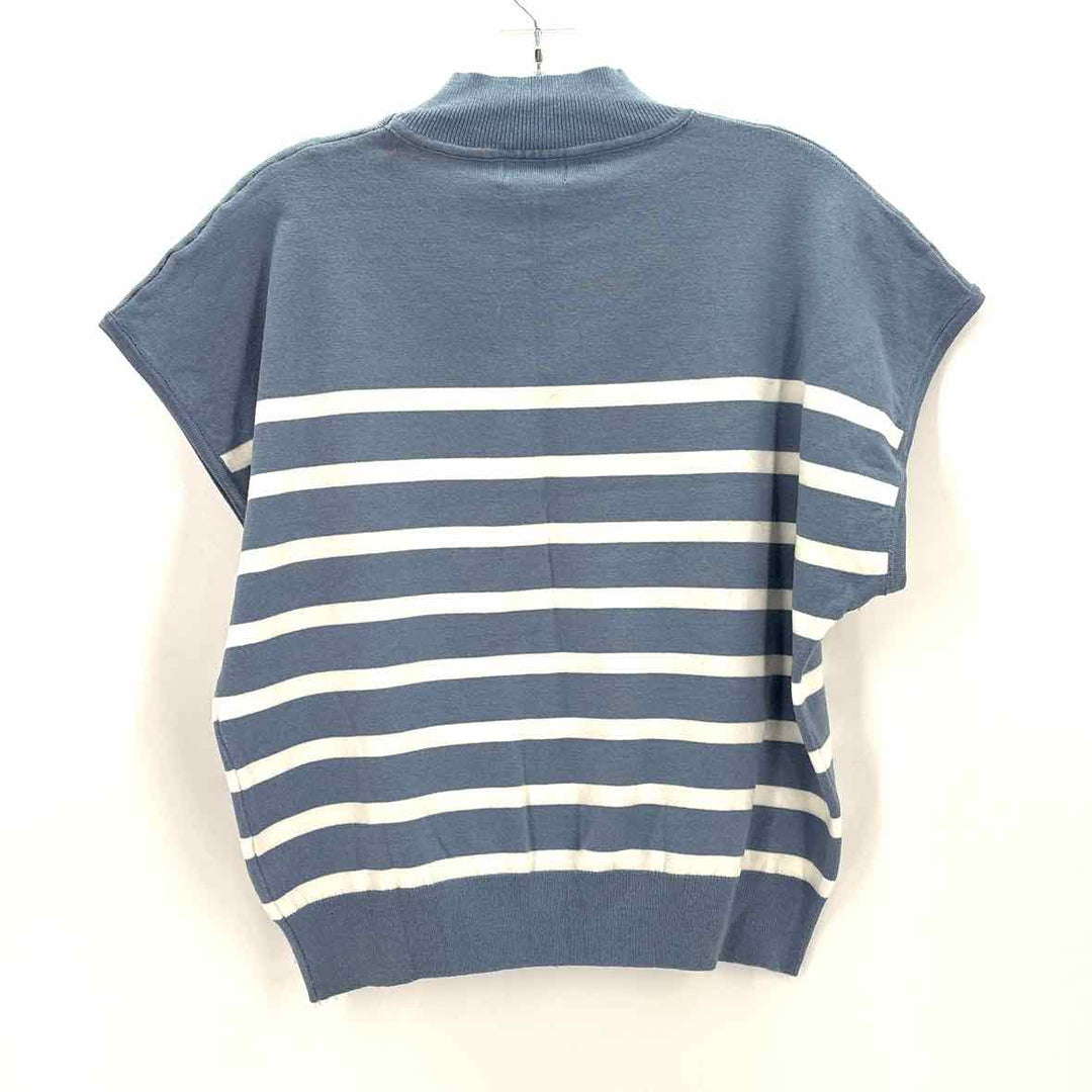 Size M EE:SOME Blue Knit Shirt