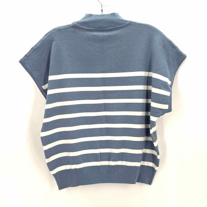 Size M EE:SOME Blue Knit Shirt
