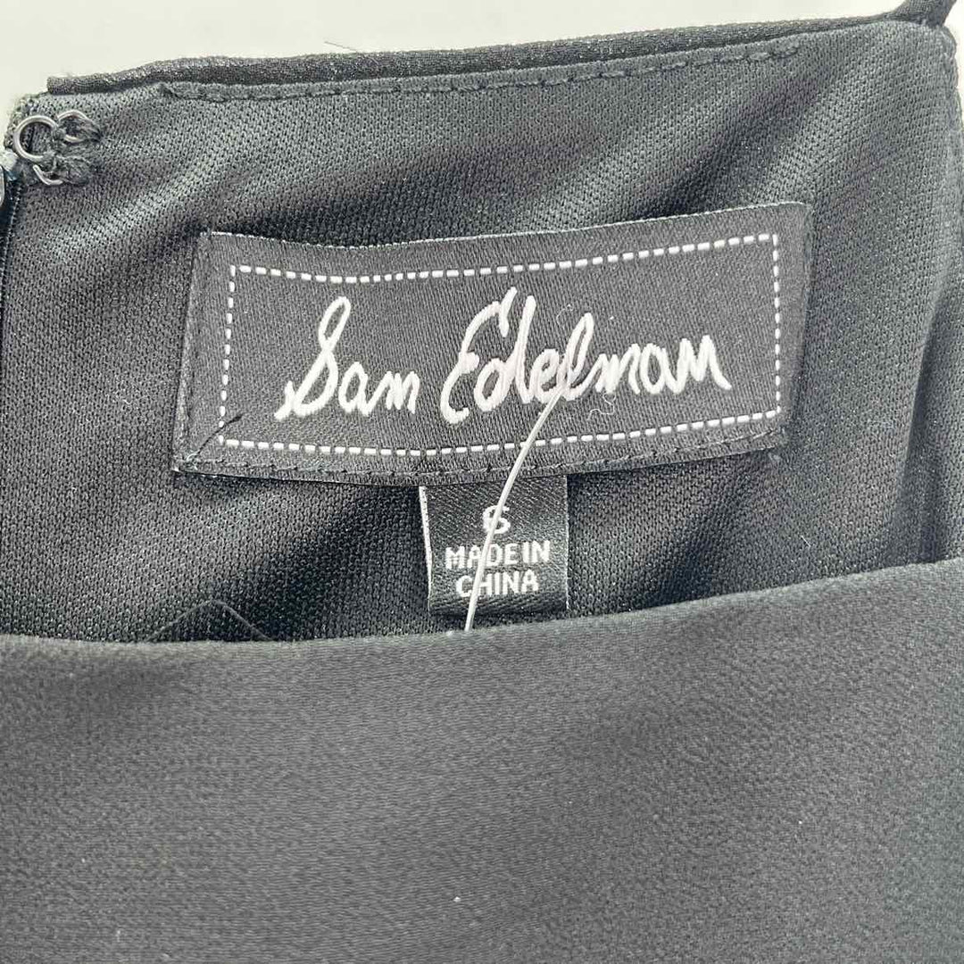 Size 6 Sam Edeleman Black Dress