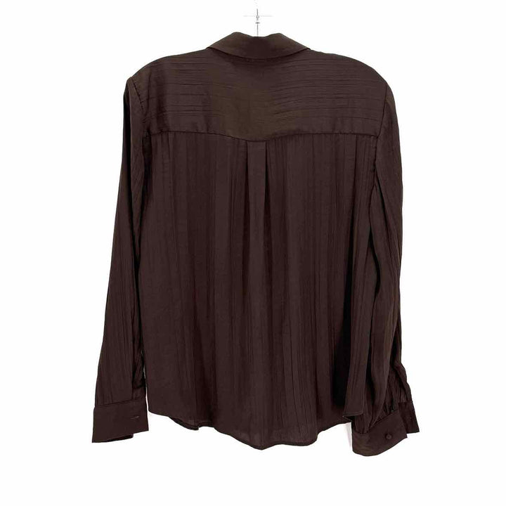 Size M Vince Camuto Brown Shirt