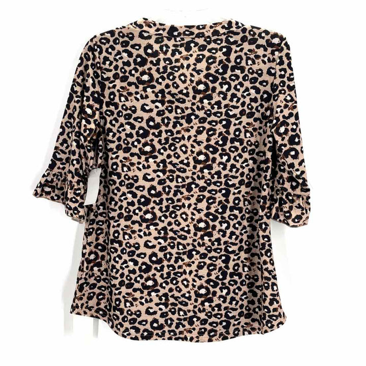 Size M Brown Print Shirt