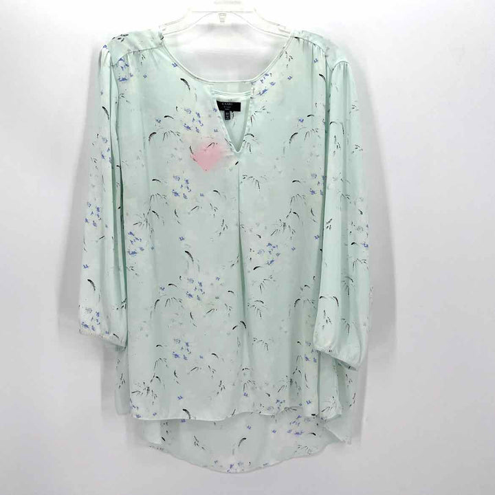 Size 3X KAARI Aqua Shirt